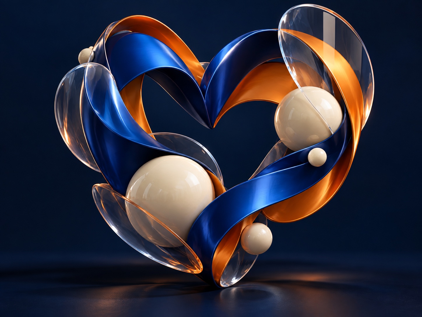 Original illustrative 3D artwork inspired by WholeHearted Media